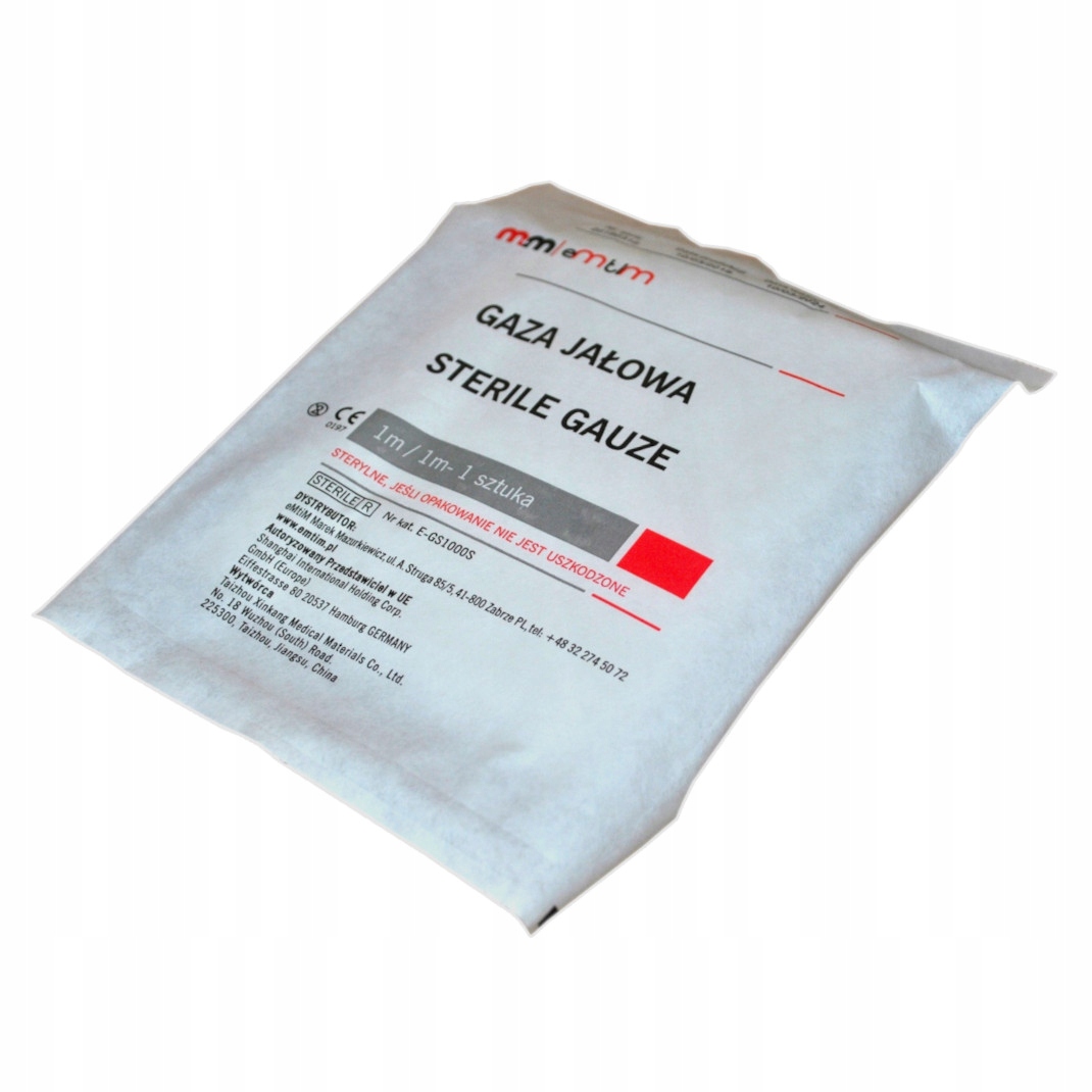 

Gaza Opatrunkowa Jałowa Emtim 13 Nitkowa 1M2 1SZT.