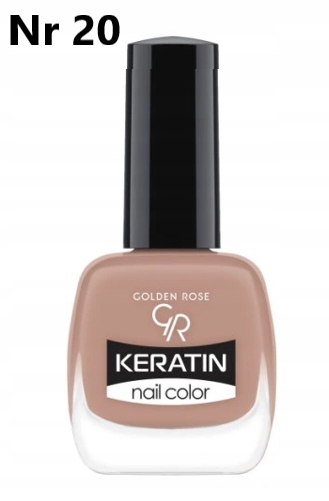 

Lakier do paznokci keratyna Golden Rose Keratin 20