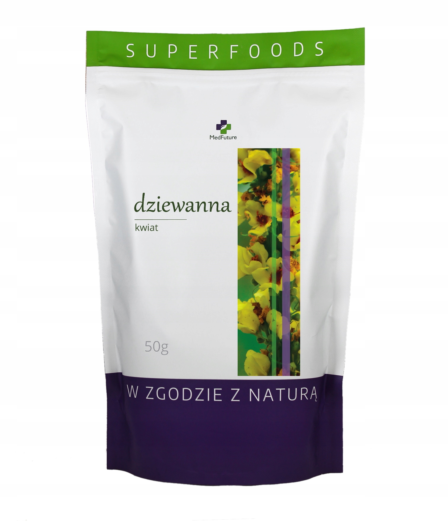 

Kwiat dziewanny 50 g Działanie przeciwwirusowe