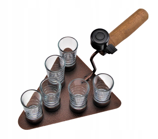 

Stojak ...Kielnia z kieliszkami i dzwonkiem+GRATIS