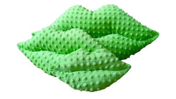 WALENTYNKA Usta PODUSZKA PREZENT KOMPLET 2+1GRATIS Długość poduszki 30 cm