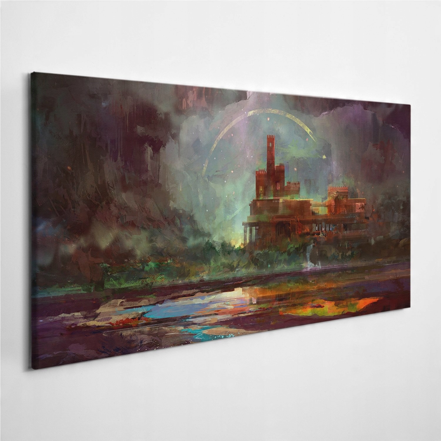 

Obrazy na płótnie Fantasy Zamek Krajobraz 120x60
