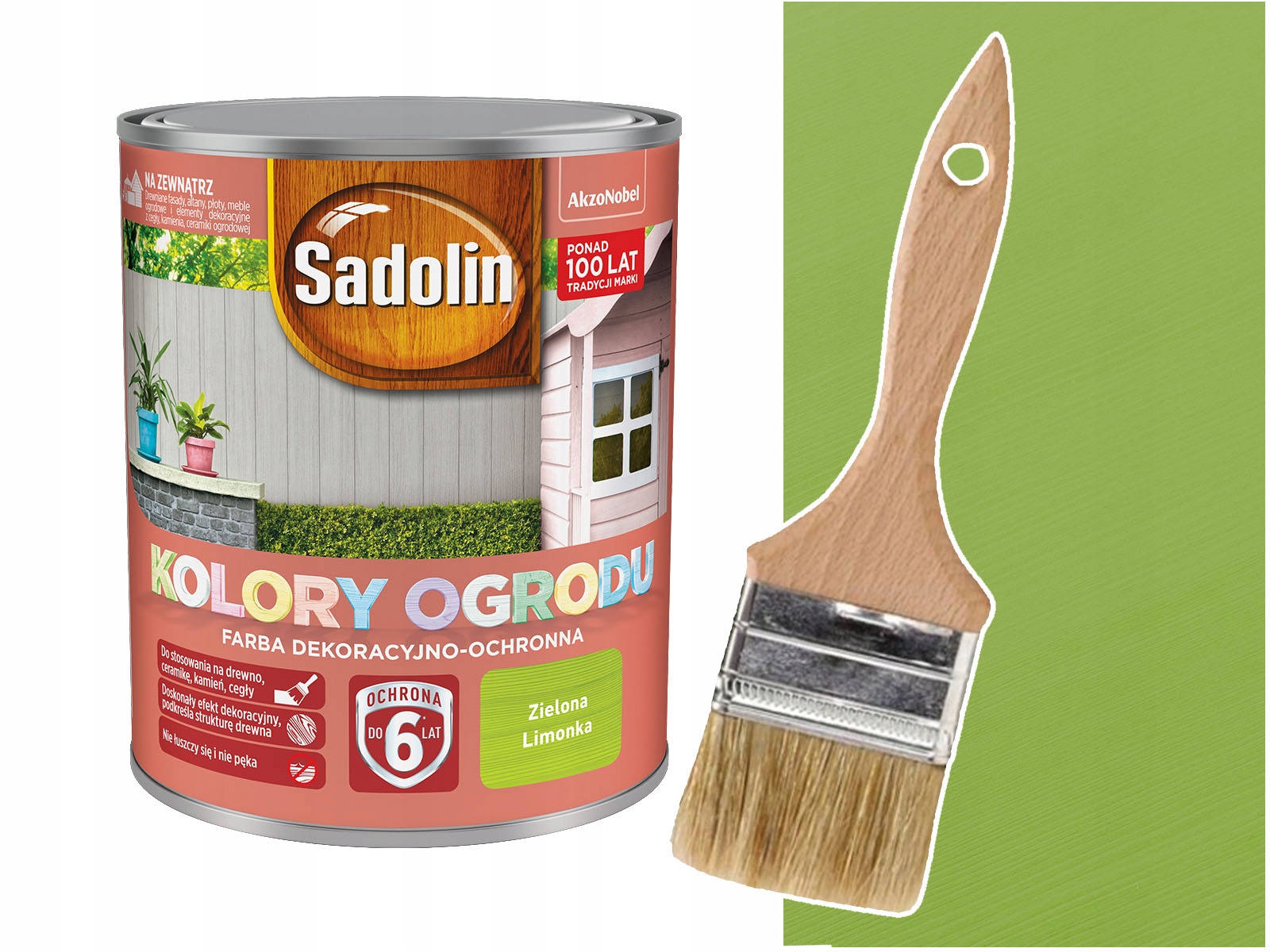 

Sadolin Ogrodu Zielona Limonka 0,7L