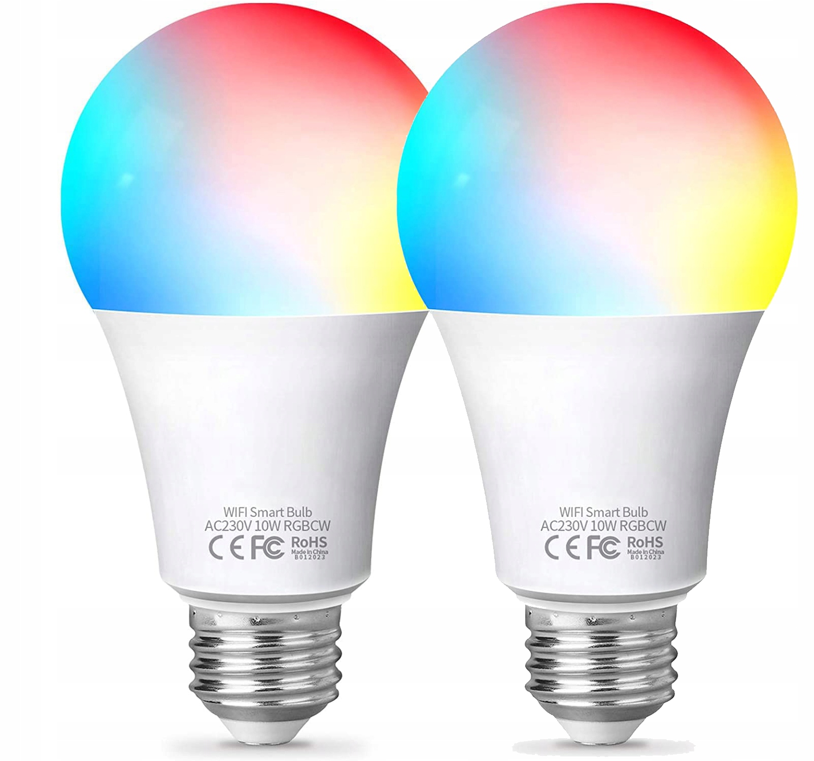 

Żarówki Led E27 10W Rgb+cct Smart Wifi Ściemnialna