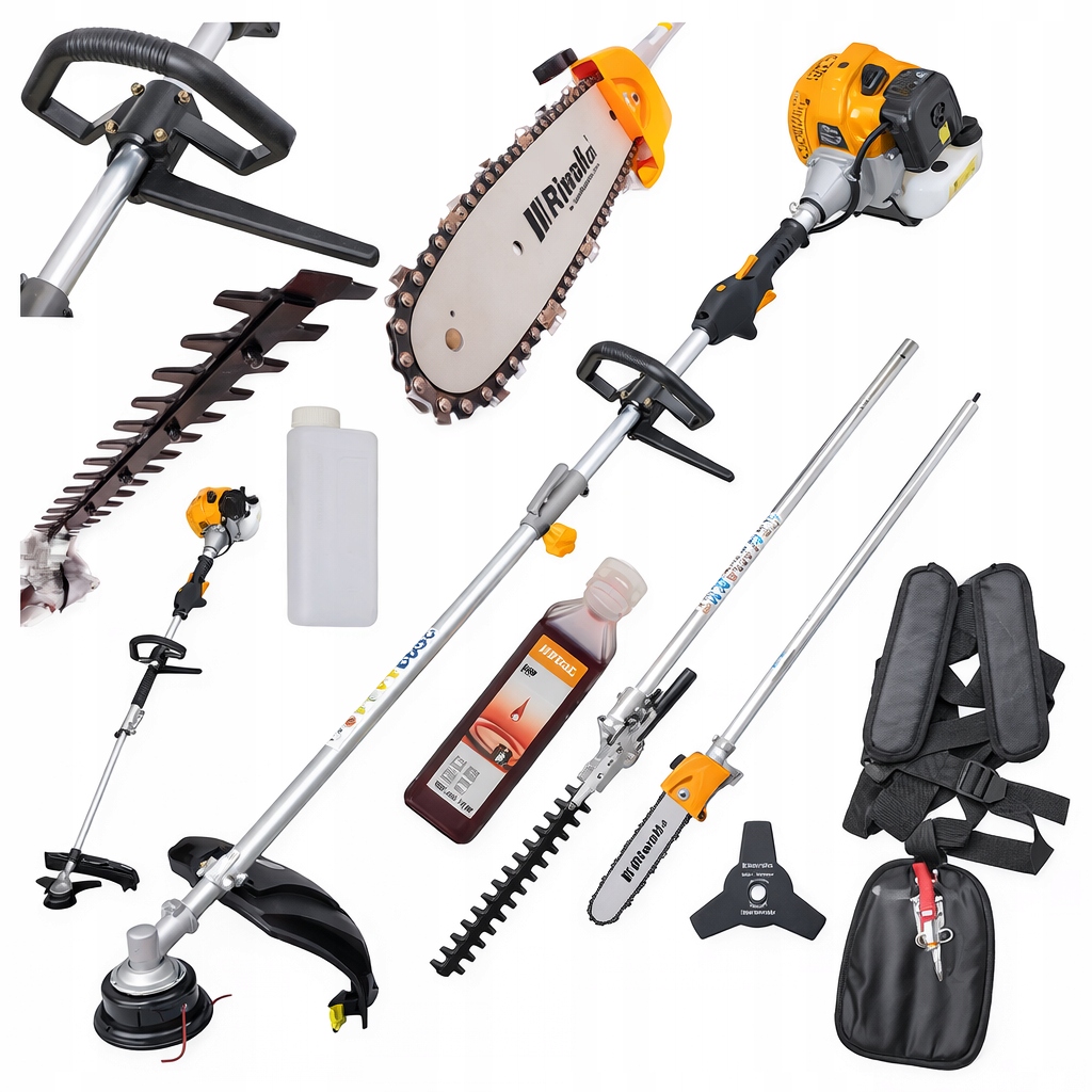 KOSA SPALINOWA NOŻYCE DO ŻYWOPŁOTU PIŁA PILARKA RIWLL RPMT 520 WIELOF