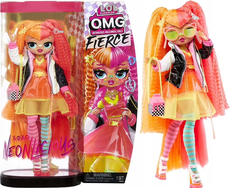 

Lol Omg Fierce Lalka Modowa Neonlicious 585268