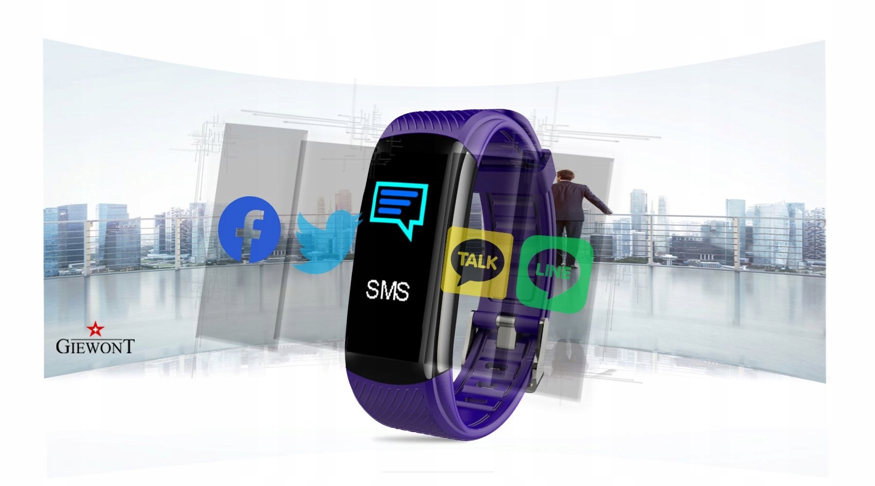 SMARTBAND OPASKA SPORTOWA SMARTWATCH MĘSKI DAMSKI Kompatybilność systemowa Android
