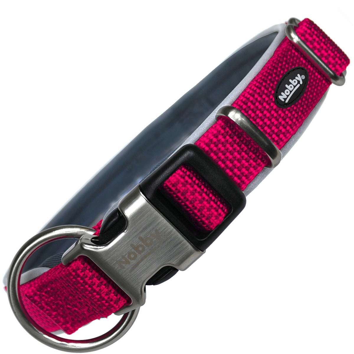 

Widoczna Obroża Psa Nylon Neopren Metal Xs 28-34