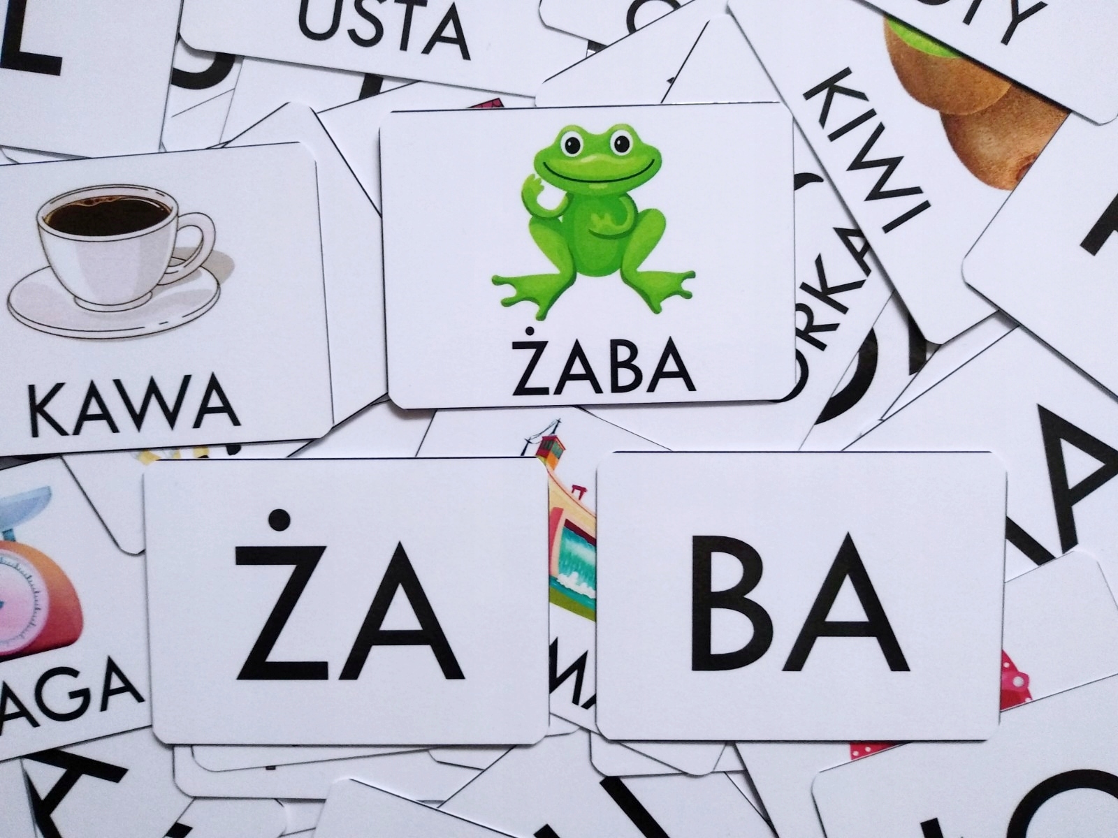 

Sylaby Układanka|135 kart 6,5x9 cm| nauka czytania