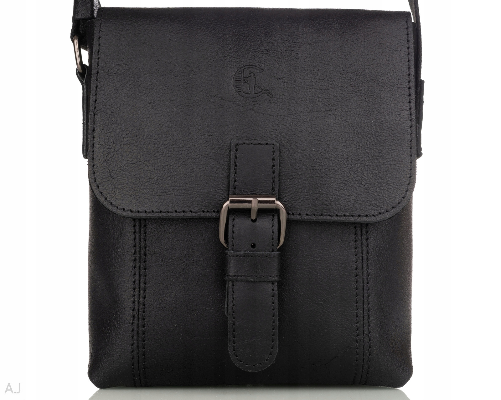 Pánská taška z přírodní kůže kabelka přes rameno crossbody premium vintage