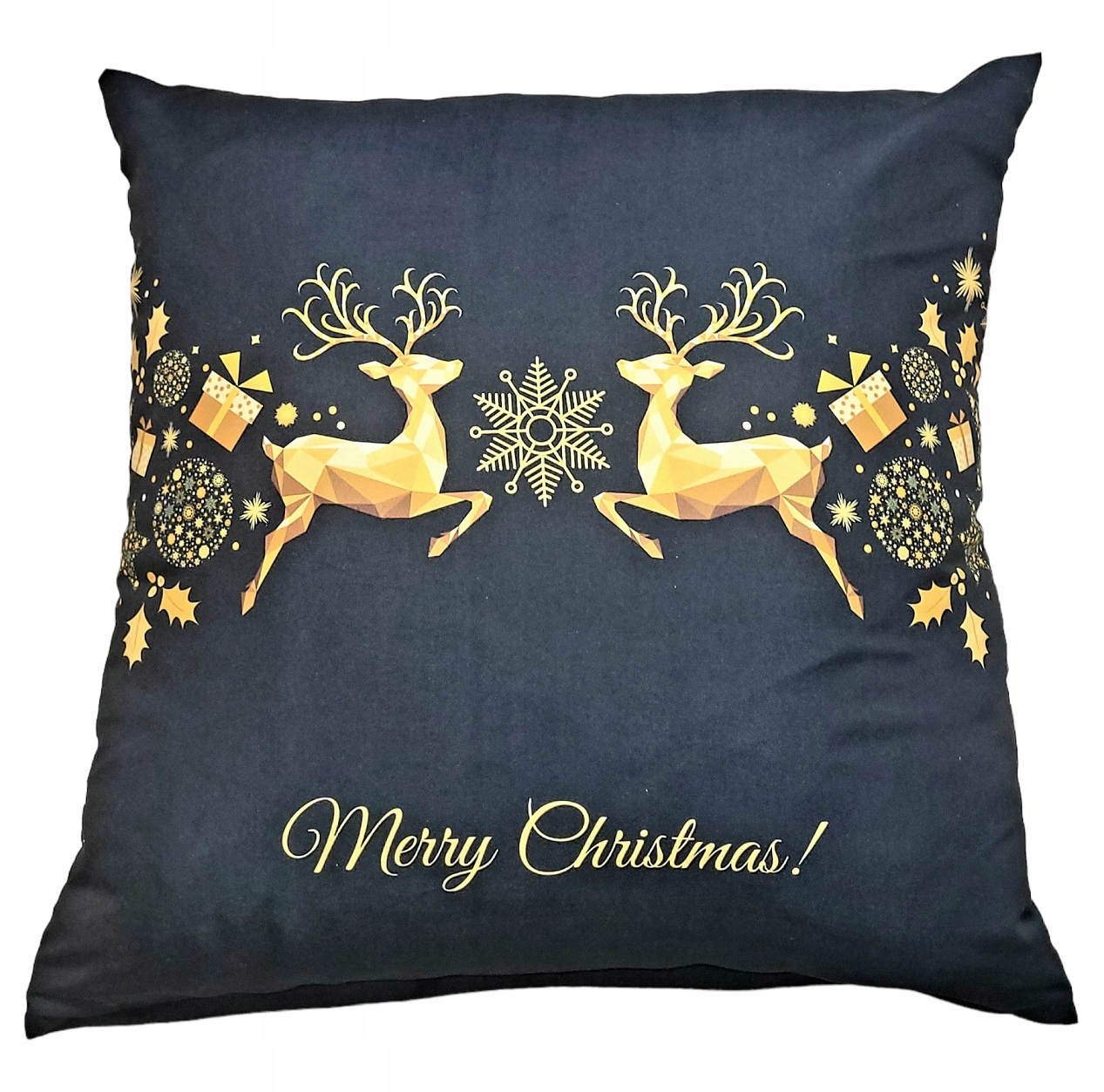 

Świąteczna Poszewka na Poduszkę Renifery 40 cm