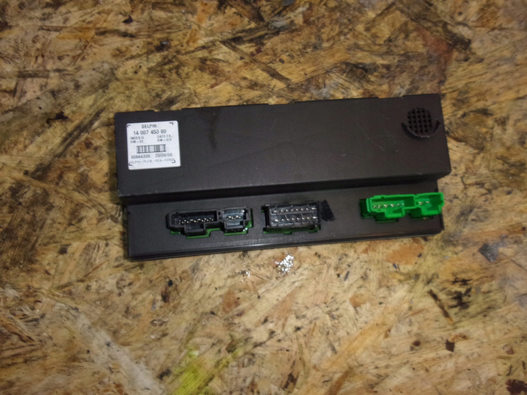 PEUGEOT 807 STEROWNIK MODUŁ DRZWI BOCZNYCH