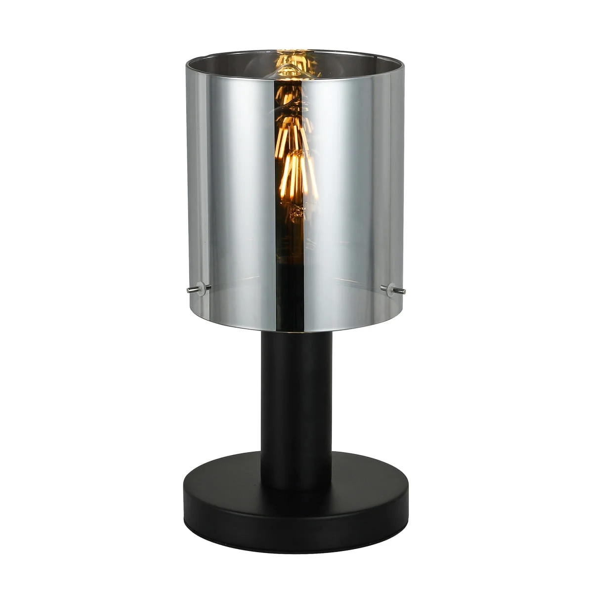 Stolová Led lampa Italux Sardo moderná čierna