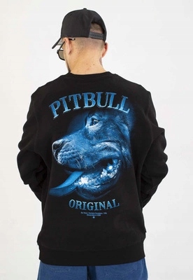 Mikina Pit Bull Bez Kapuce Midnight černá