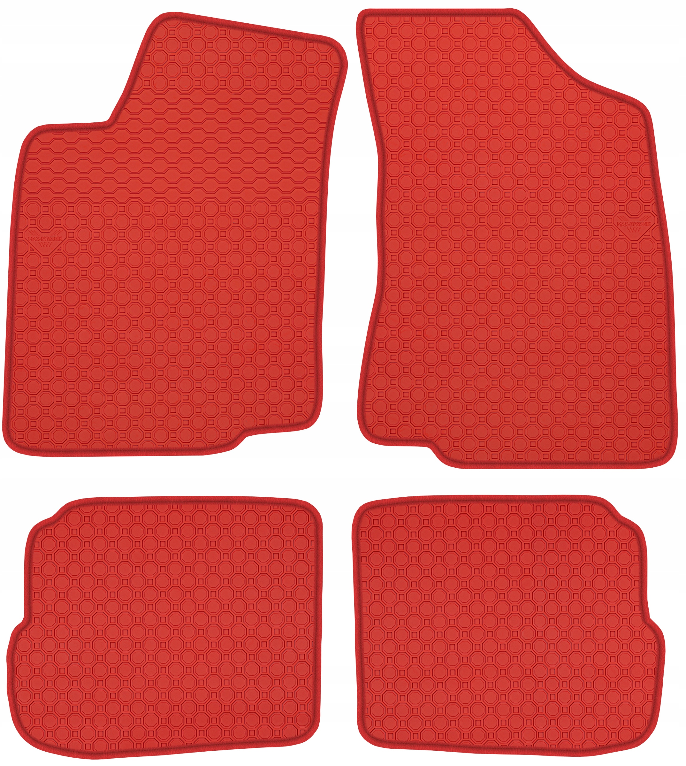 Vw Passat B3 B4 1988-1996 Koberce Červené