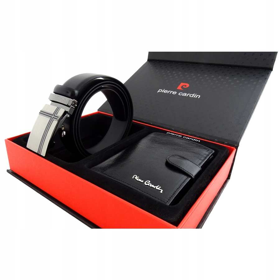 

Stylowy Zestaw Pasek GRACIO+Portfel Pierre Cardin