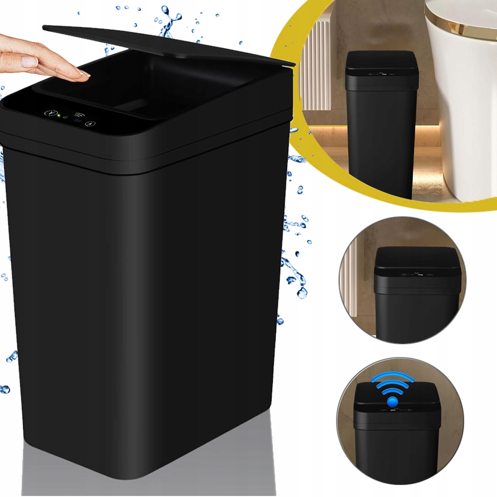Automatický Odpadkový Koš Se Senzorem 12 L, Elektrický Odpadkový Koš