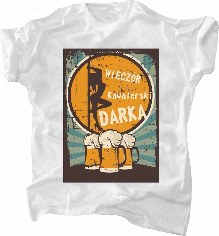 

T-shirt Koszulka na Wieczór Kawalerski Twój Tekst
