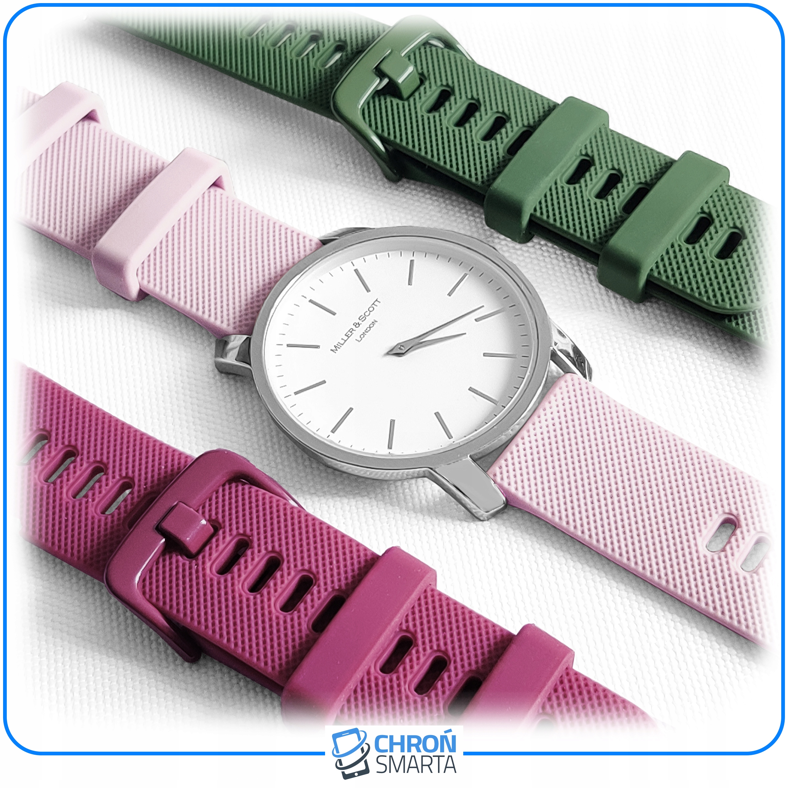 PASEK DO XIAOMI AMAZFIT GTS 2 2e 3 4 MINI BIP 3 U PRO LITE 3 PRO S GTR 42MM Kolor zielony