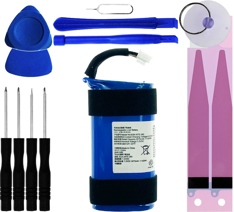 Nová baterie Akumulátor SUN-INTE-265 pro reproduktor Jbl PartyBox On The Go