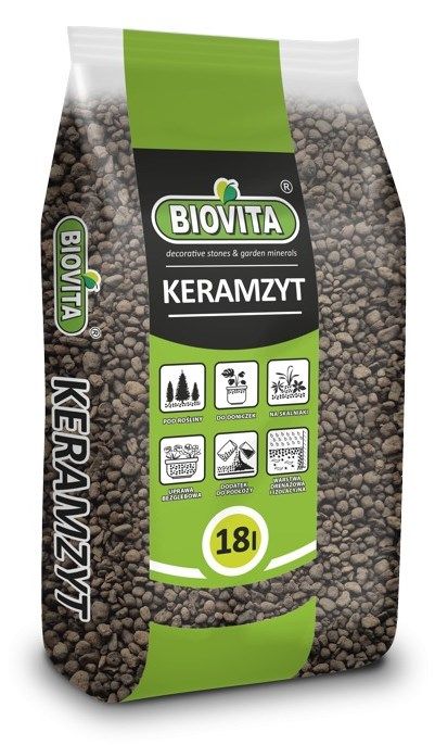 BIOVITA KERAMZYT OGRODNICZY DROBNY 4-8MM 18L