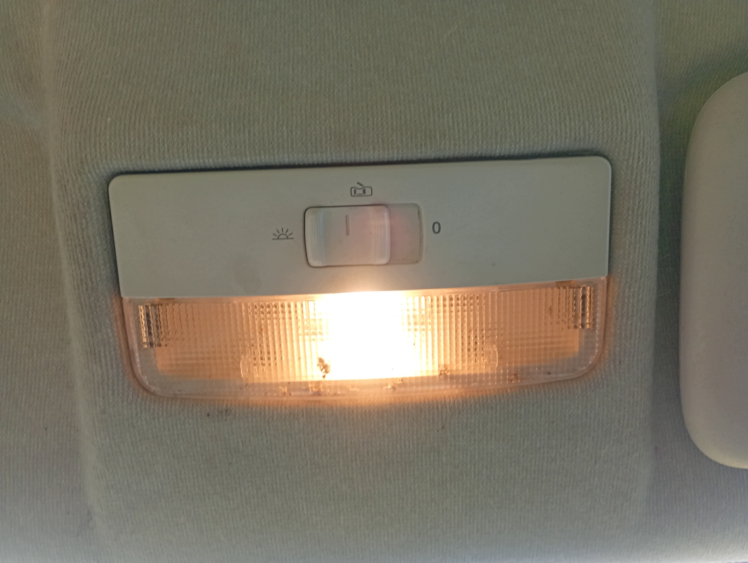 light inner sufitowa cabs oswietlenie VW Fox 05-11