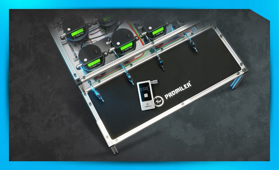 ALKOMAT elektrochemiczny iSOBER 70 Marka Promiler