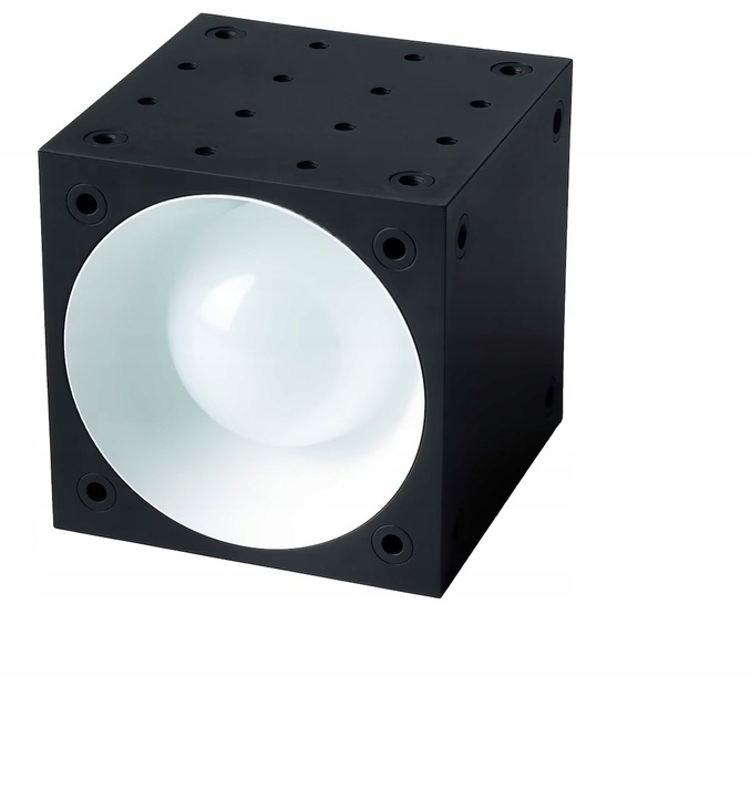 IKEA FREKVENS Reflektor LED, czarny/biały