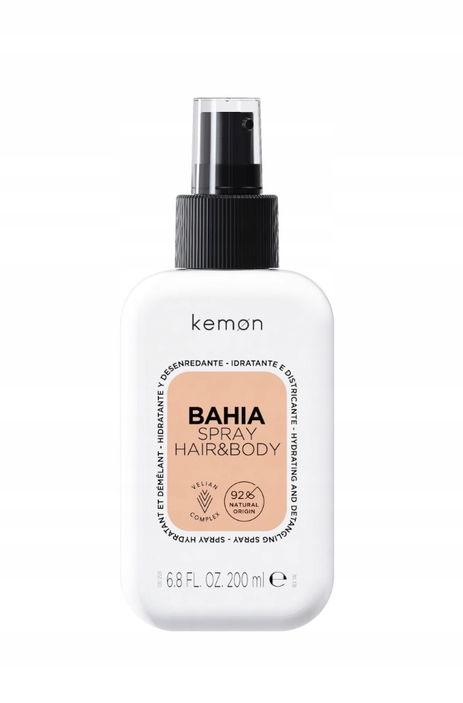 Kemon Hair Care Bahia Sprej na vlasy a tělo po opalování 200 Ml