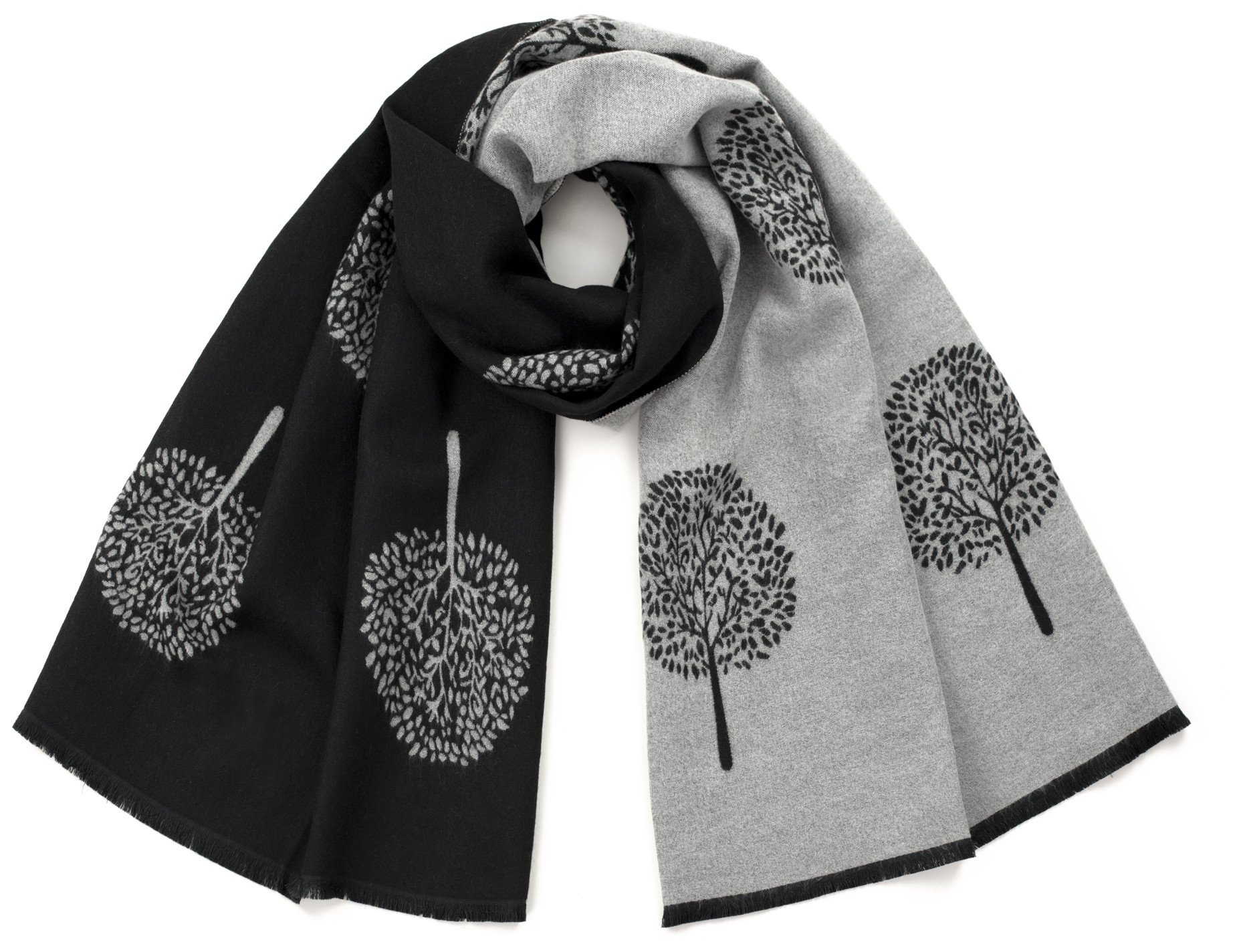 

Szaleo Elegancki szal Minimalistic forest sz21368