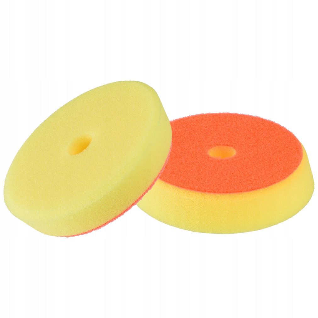 Pad Polerski Honey Combination Pad Dual Finish Żółty 75/90mm Wykończeniowy