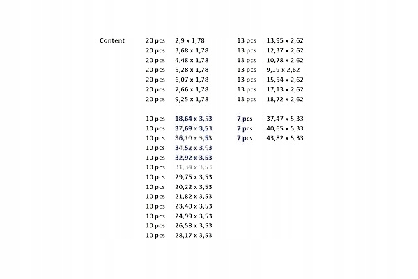 DT SPARE PARTS USZCZELKA NBR ZESTAW Producent części DT Spare Parts