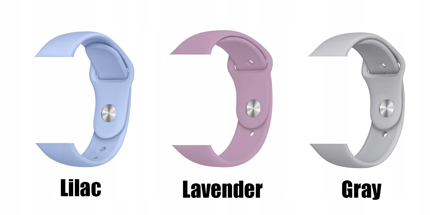 ŚLICZNY PASEK DO SMARTWATCH 20mm|RÓŻNE KOLORY Producent Inna