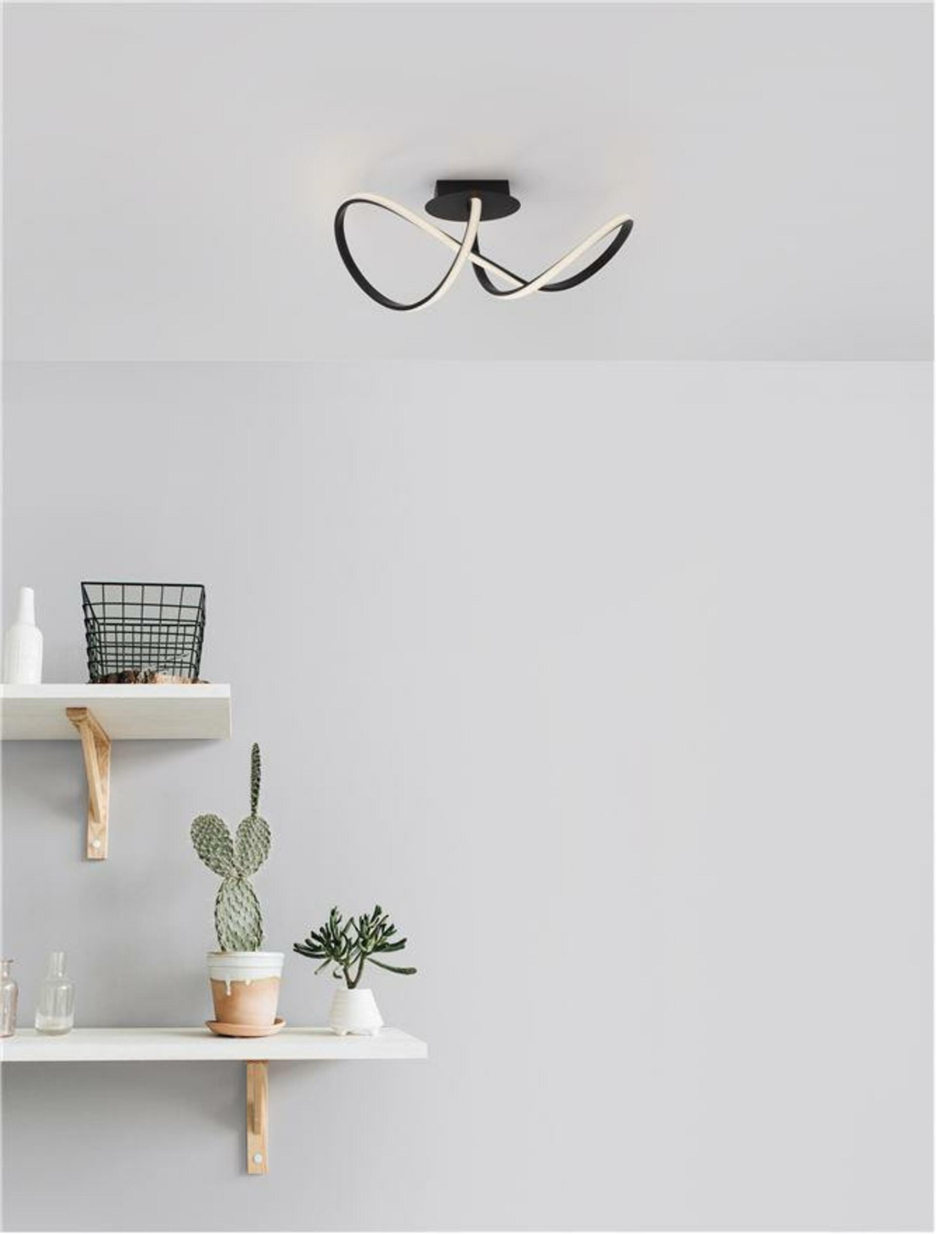 Nova Luce stropné svietidlo Amara čierny hliník a akryl Led 23W 230V 3000K Ip