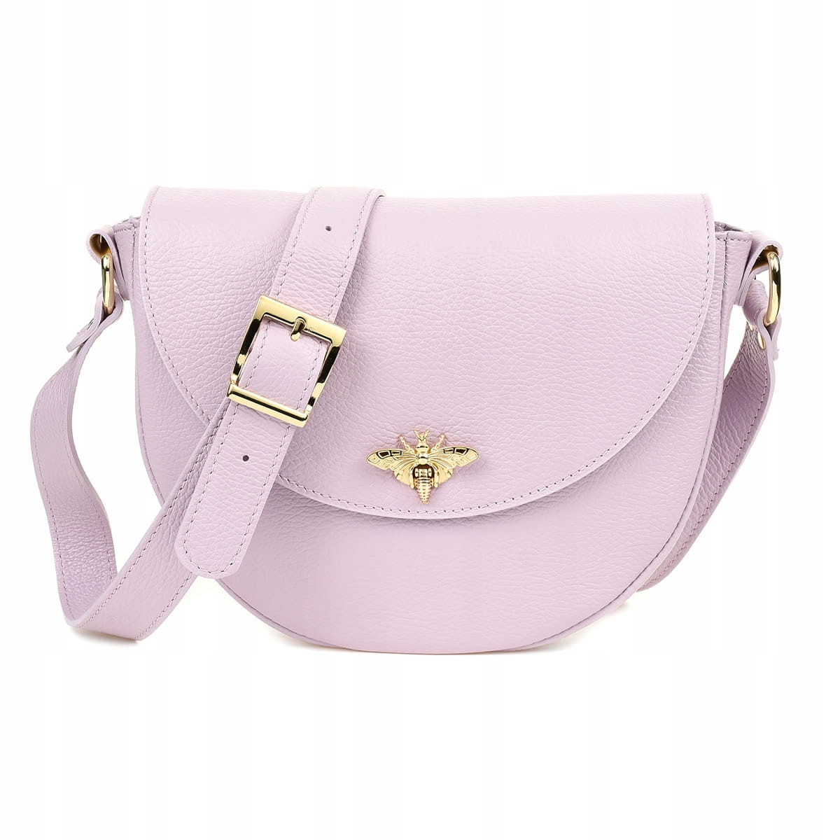 Kožená kabelka Vezze Vespa Luna Vřesová