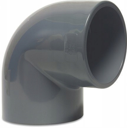 Kolanko PVC-U Profec 0110110 50 mm szare