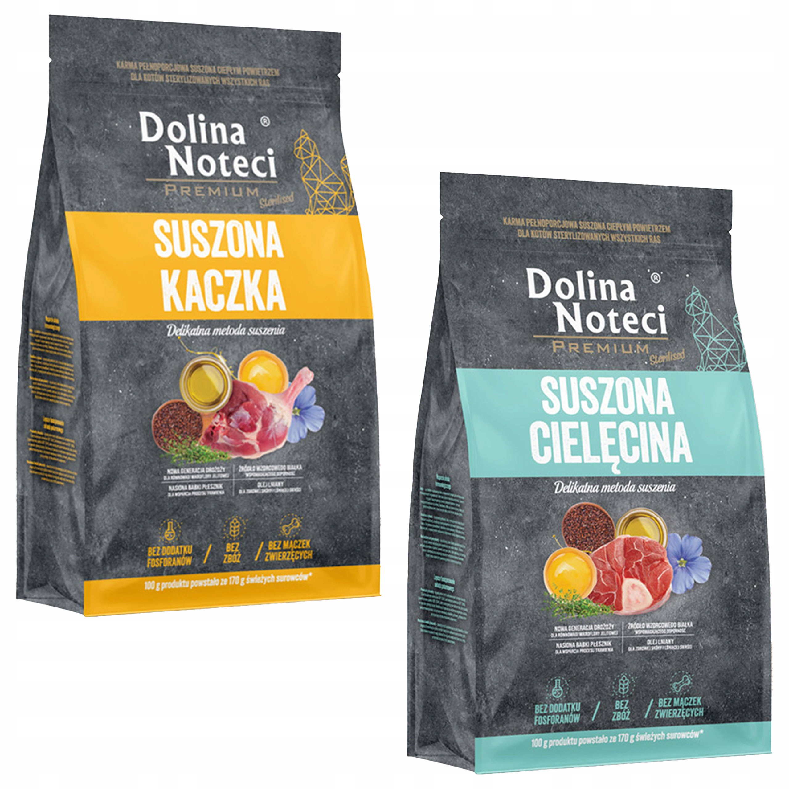 Dolina Noteci Premium Sterilised krmivo pro kočky Mix chutí 2 x 2 kg