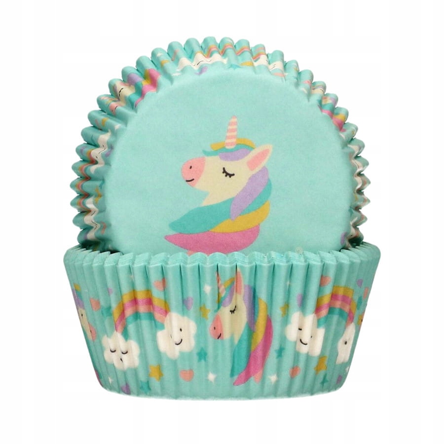 

Papilotki do muffinek z jednorożcem FunCakes 48szt