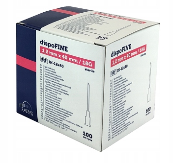 

Igła 1,2 x 40 dispoFINE 100 szt.