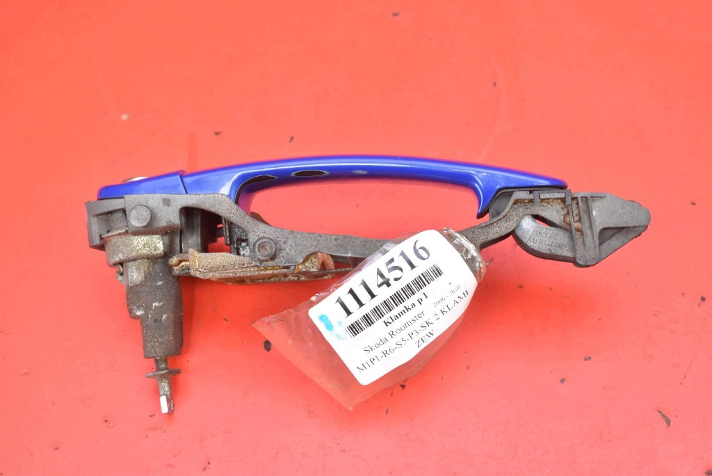 handle left front front blue 5J0837885 SKODA ROOMSTER 06-10