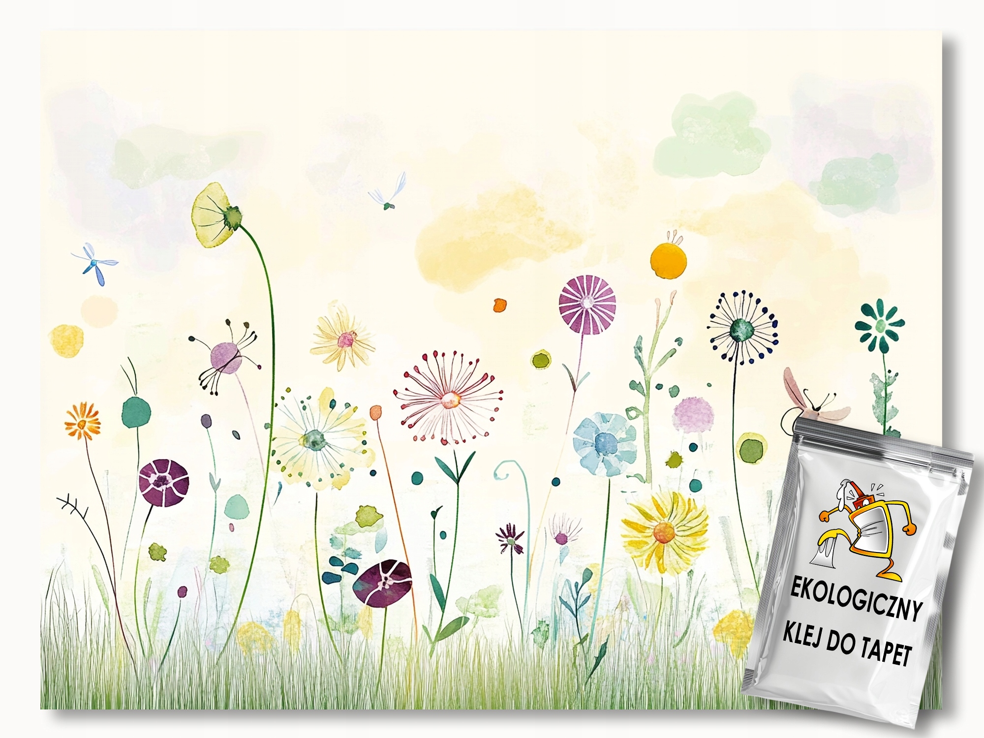 Fototapeta Flizelina Zahrada Louka Květiny Jaro Léto 312x219 lepidlo