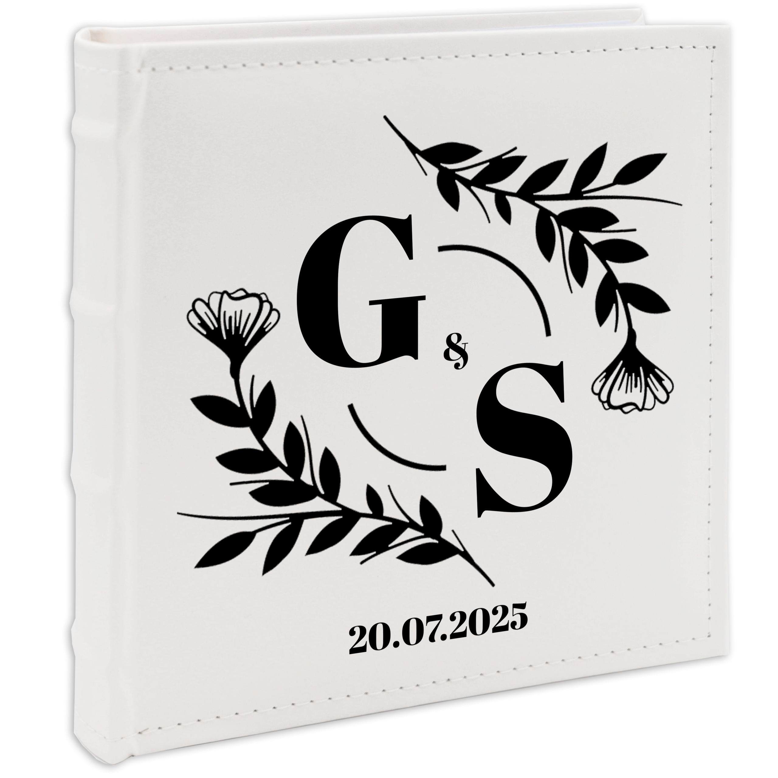 Album Na Fotografie Ekokůže 200 Fotografií Iniciály Data Personalizace Dárek