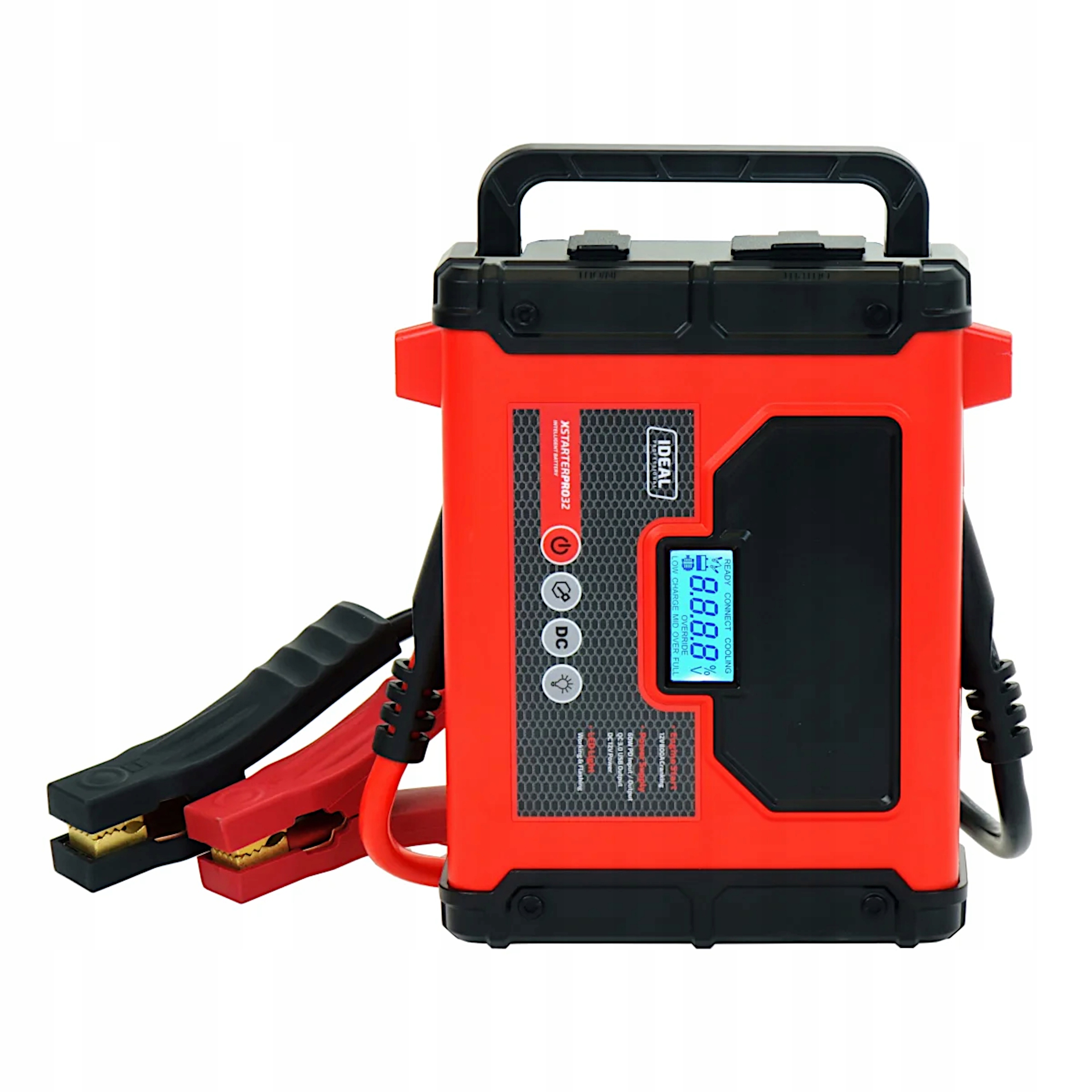 Ideal X-starter 32 Pro Pre Bezpečné A Efektívne Štartovanie 12 V Powerbank Booster