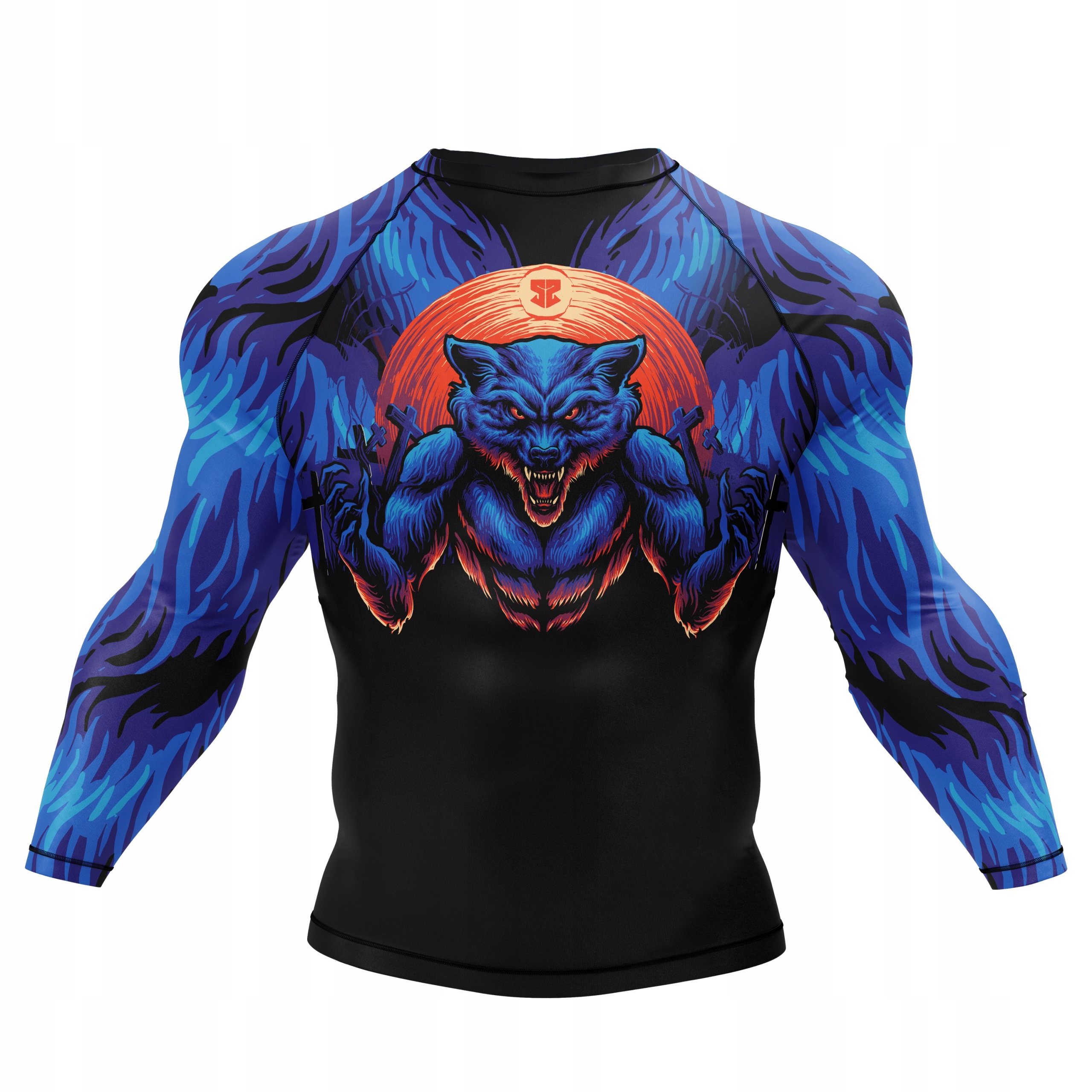 

Koszulka Kompresyjna Rashguard Mma Wilkołak XXL