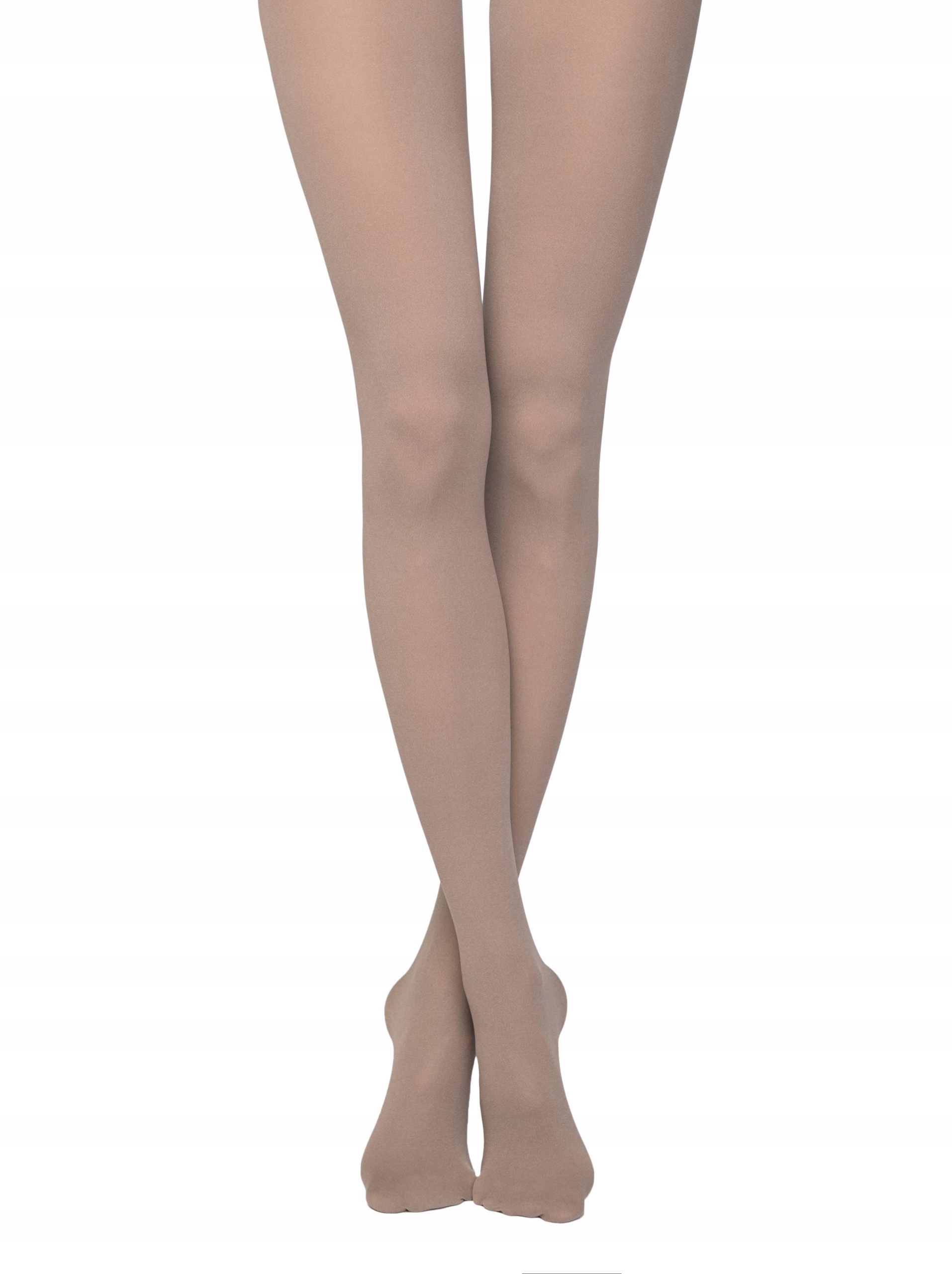 Rajstopy damskie grube Conte OFELIA 60 DEN beżowe rozmiar 2