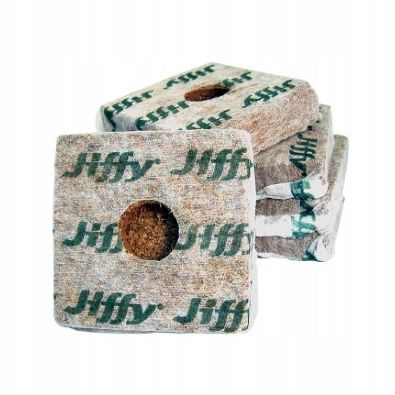 

Jiffy Grow Block 10x10x6,5CM fi otworu 33mm 1szt