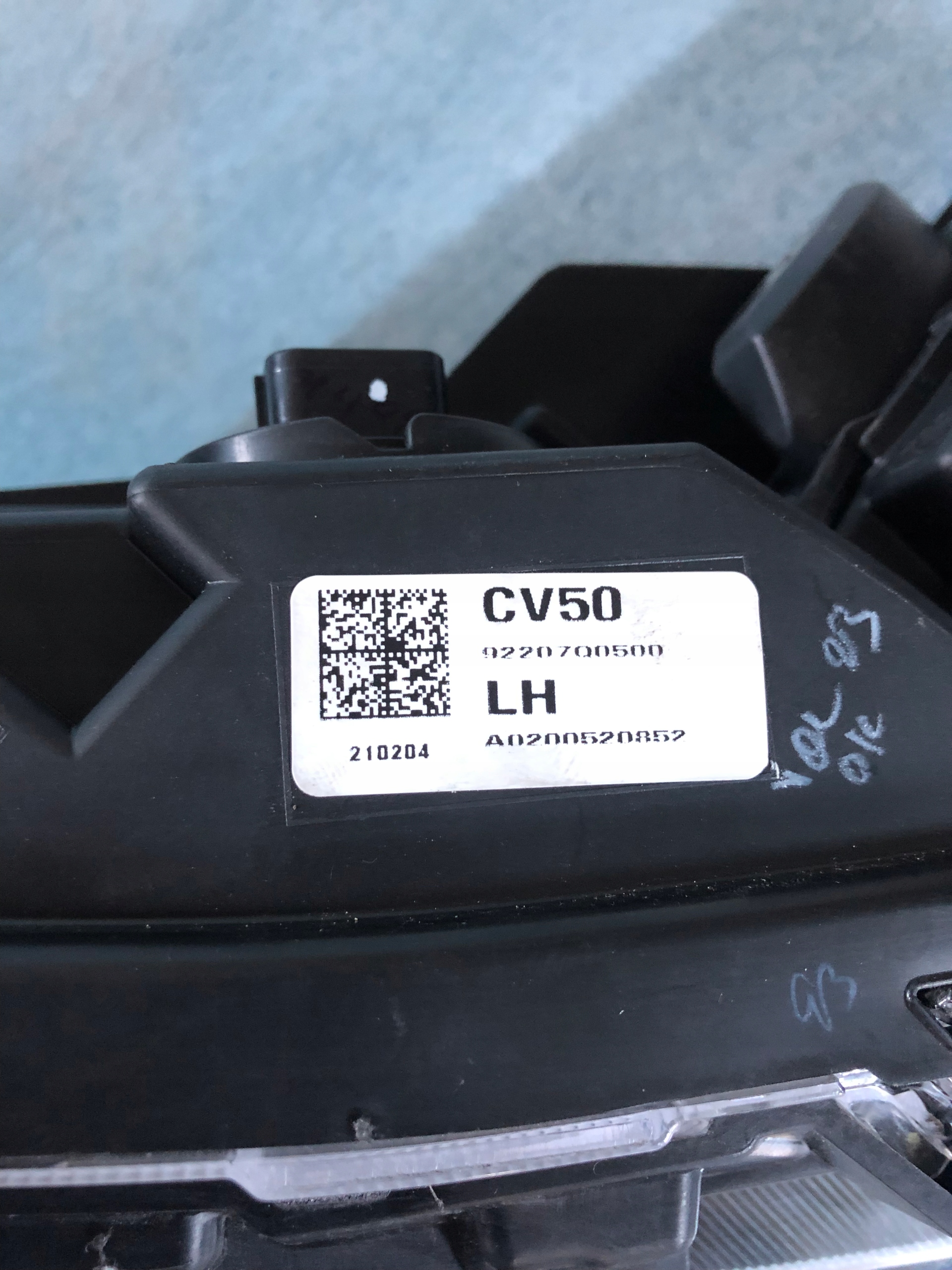 fog light left DRL LED HYUNDAI BAYON 3 PIN without indicators nr.00