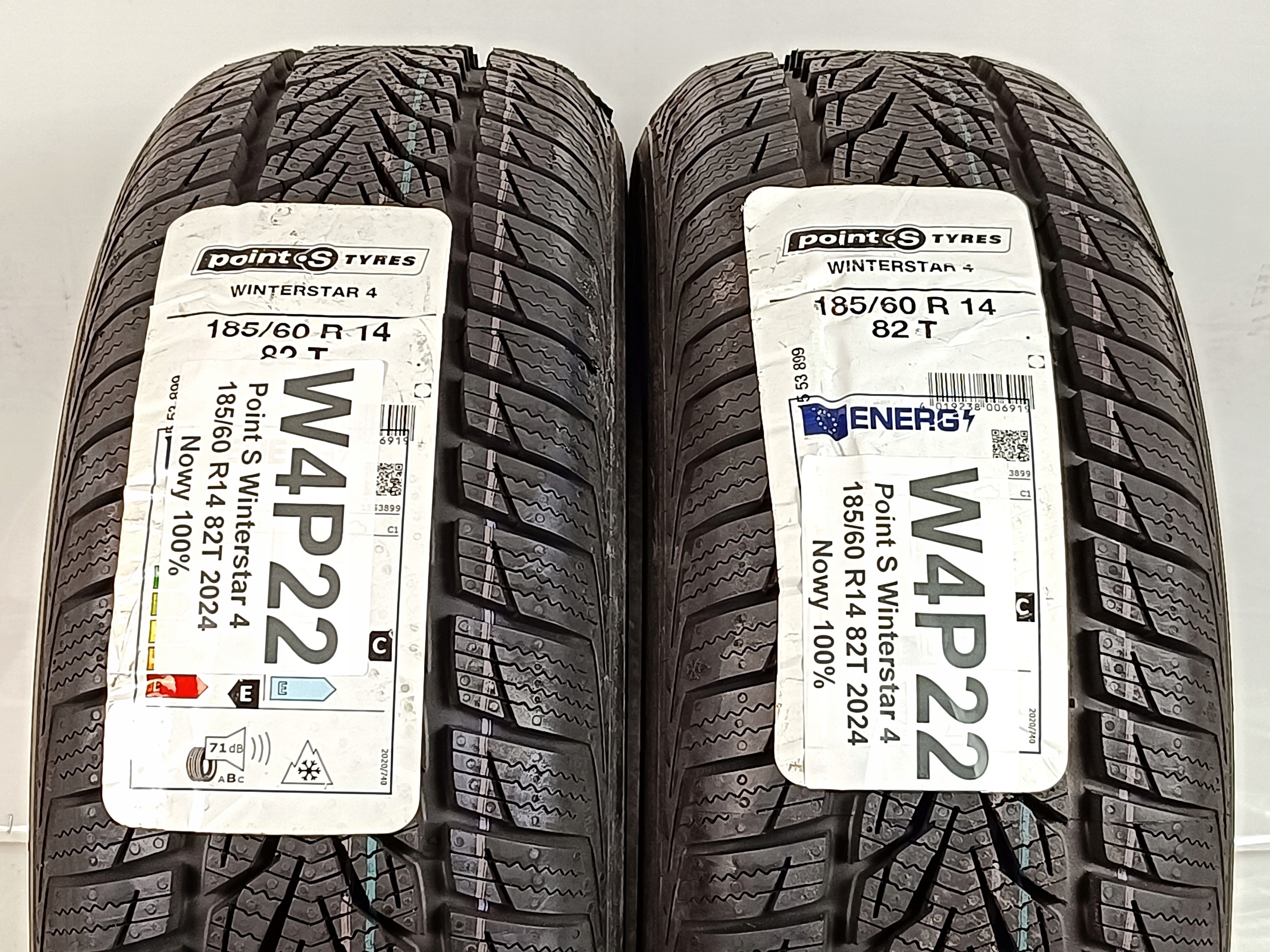 2x Nowe Point S Winterstar 4 185/60 R14 2024