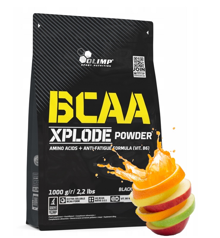 Olimp Bcaa Xplode 1 kg Bcaa Glutamin Aminokyseliny Amino Protein Leucin Valin