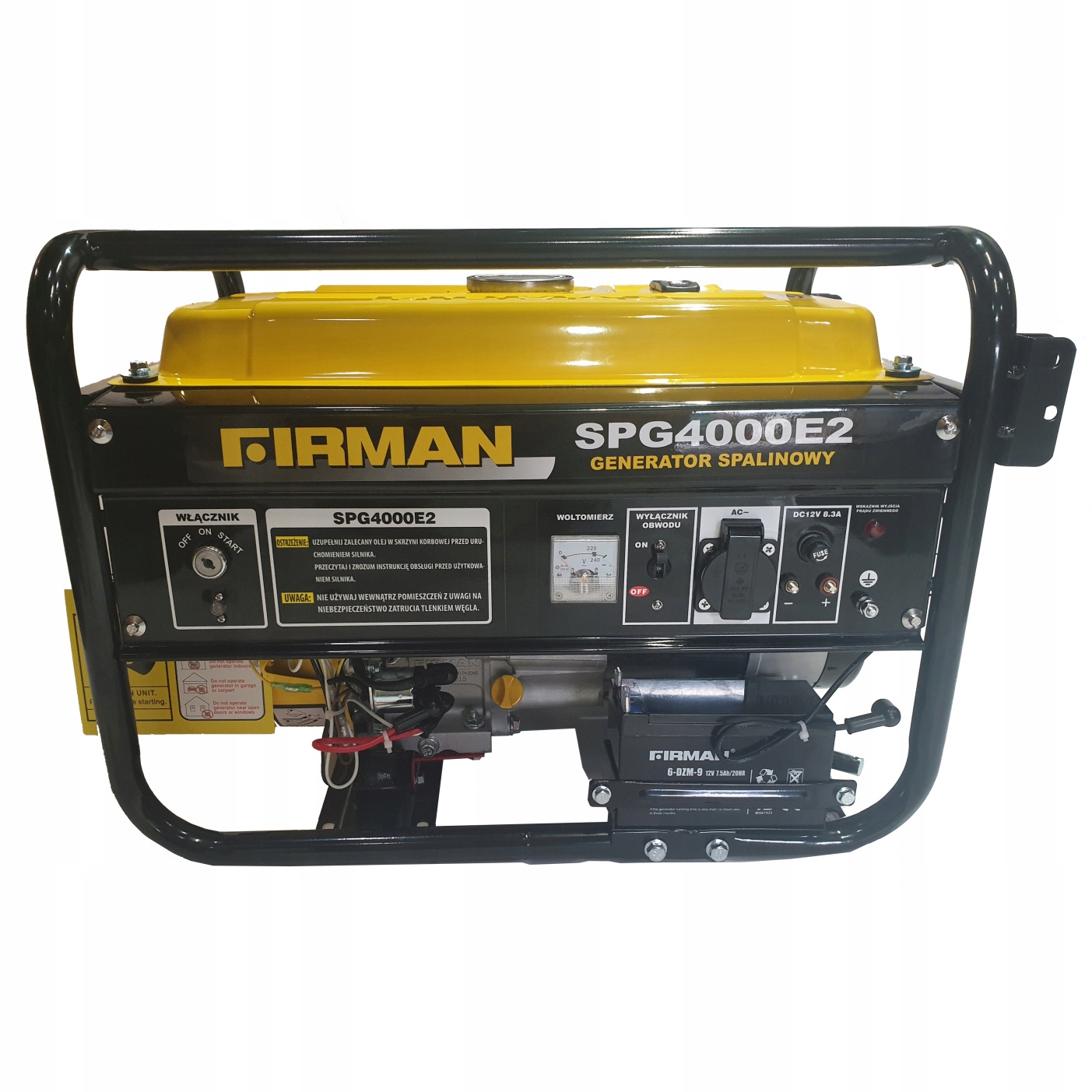 AGREGAT PRĄDOTWÓRCZY GRASS SPG4000E2 3,3KW roz. el Marka GRASS